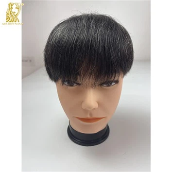 Toupee Men Grizzled